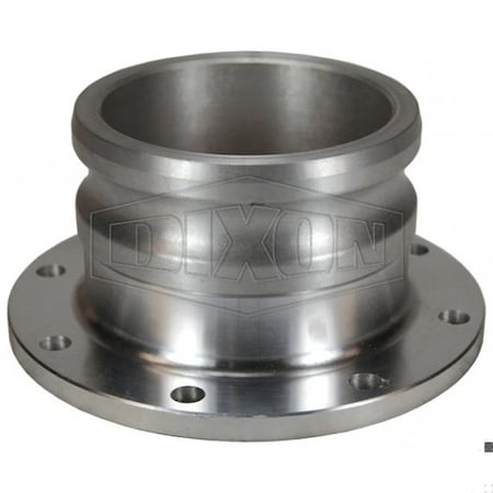 Dixon Global Cam and Groove Adapter, 4 in, Adapter x TTMA Flange G400-ALT-AL